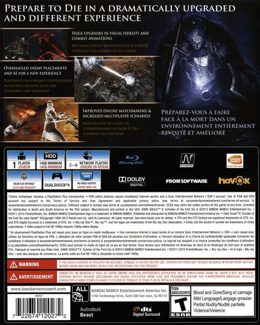 Dark Souls II Scholar of The First Sin