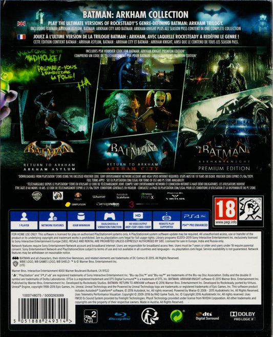 Batman Arkham Collection
