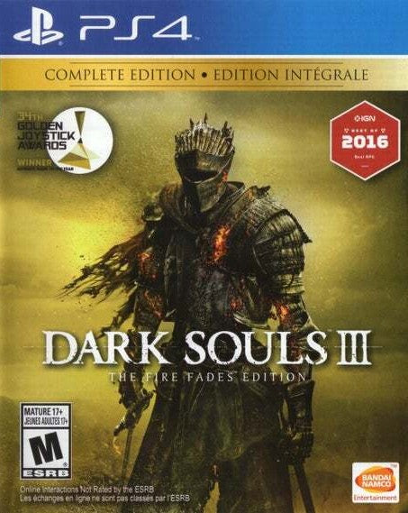 Dark Souls III The Fire Fades Edition